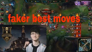 Melhores Jogadas Faker Msi 2019 Best Of Faker League Of Legends