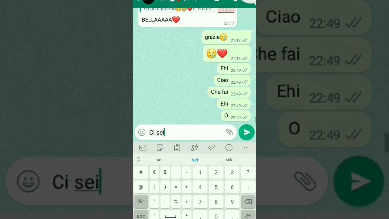 ehi. ciao. ke fai? (pt. 1)