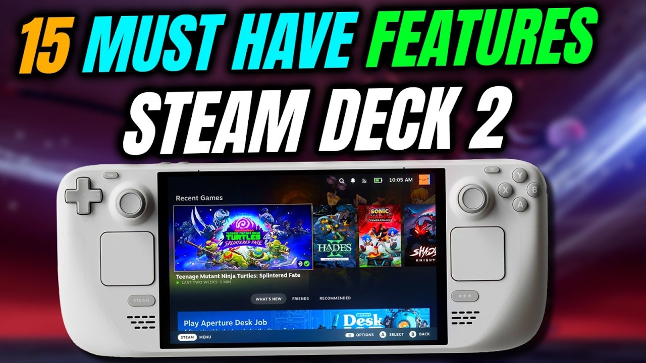 15 Features Steam Deck 2 Will Surely Have - Big Features