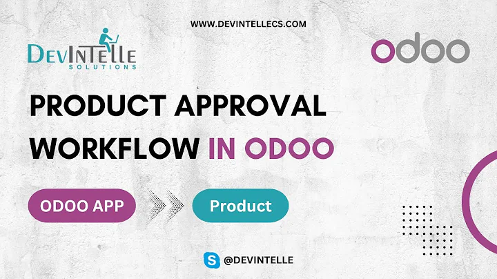 Product approval Workflow in Odoo | Odoo Approval