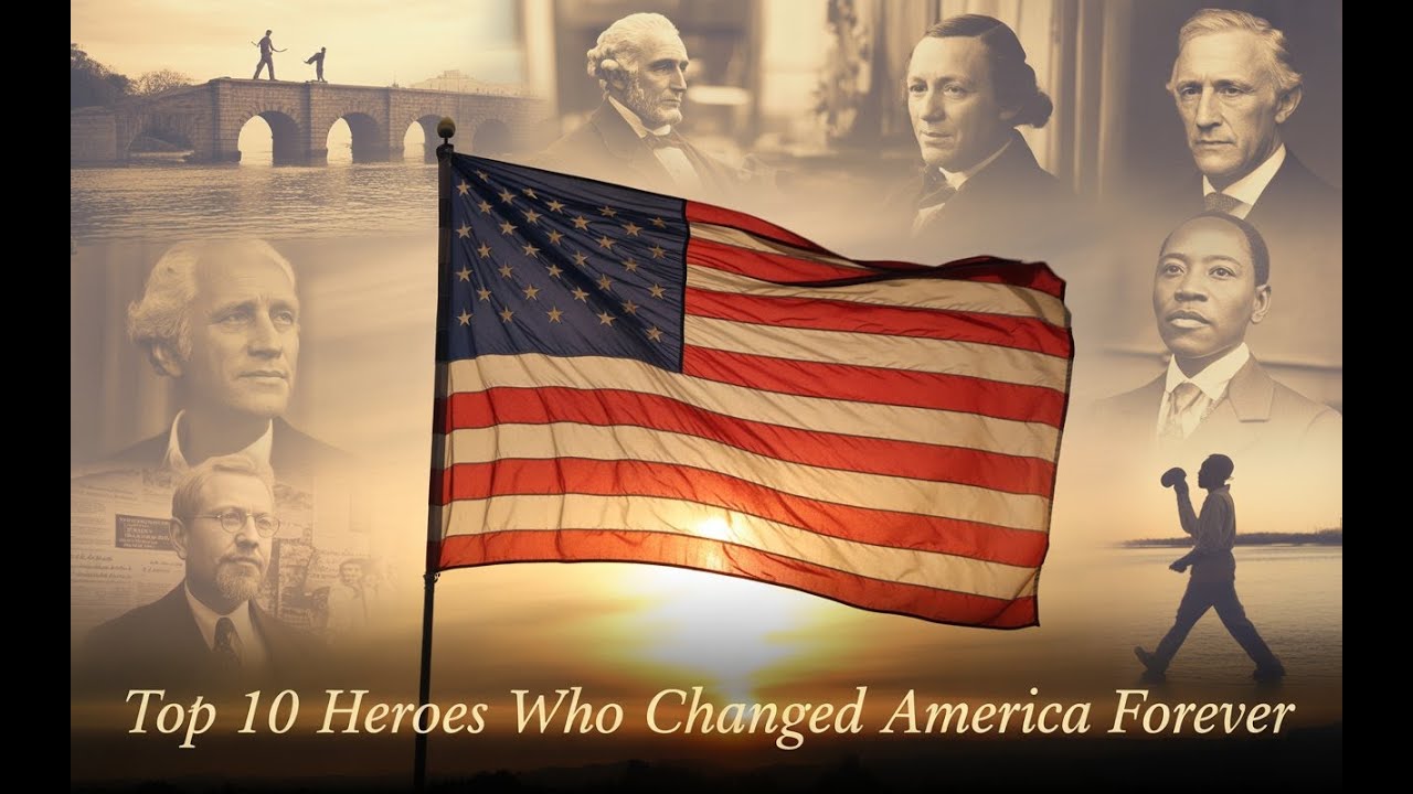Top 10 Heroes Who Changed America Forever | US History & Inspiration