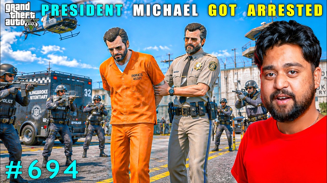 The Most Powerful President Got Arrested | Gta 5 Gameplay #694