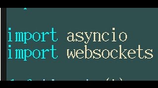 Websocket via Python 3.5 Server - Bumps Demo
