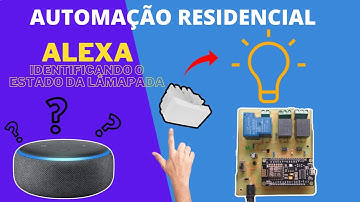 Esp8266 Alexa # Alexa Identificando o Estado da Lâmpada