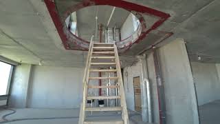 ЗАВЕРШИЛИ ПЕРВЫЙ ЭТАП РАБОТ В ЖК "НЕБО" | Ремонт двухуровневой квартиры 230 кв.м. в Москве видео