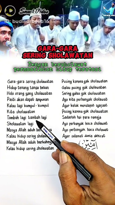 Gara gara sebotol minuman versi sholawat #likeandcomment #subscribe #sholawatterbaru2024