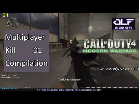 COD 4 MW | Multiplayer Gameplay | Kill Compilation - 01 - YouTube