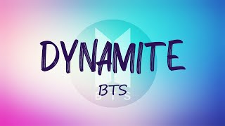 Dynamite - Bts 방탄소년단 Lyrics