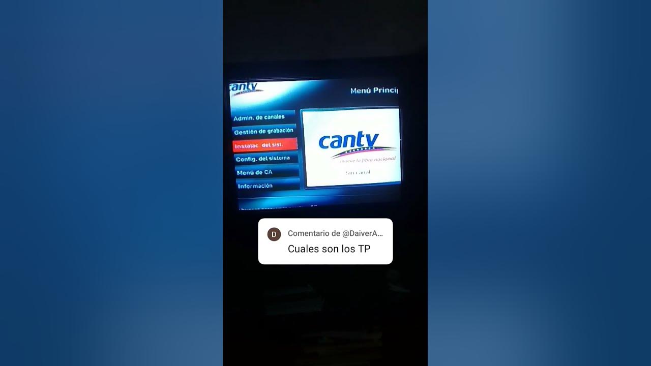 Buenas como hago para que me caigan los canales tengo d as sin se al