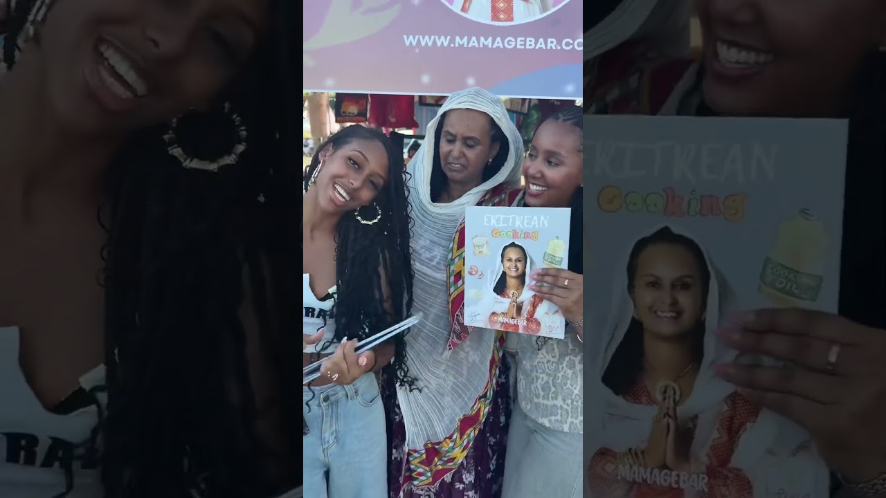 Mama at Eritrean Festival   