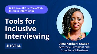 Tools for Inclusive Interviewing 