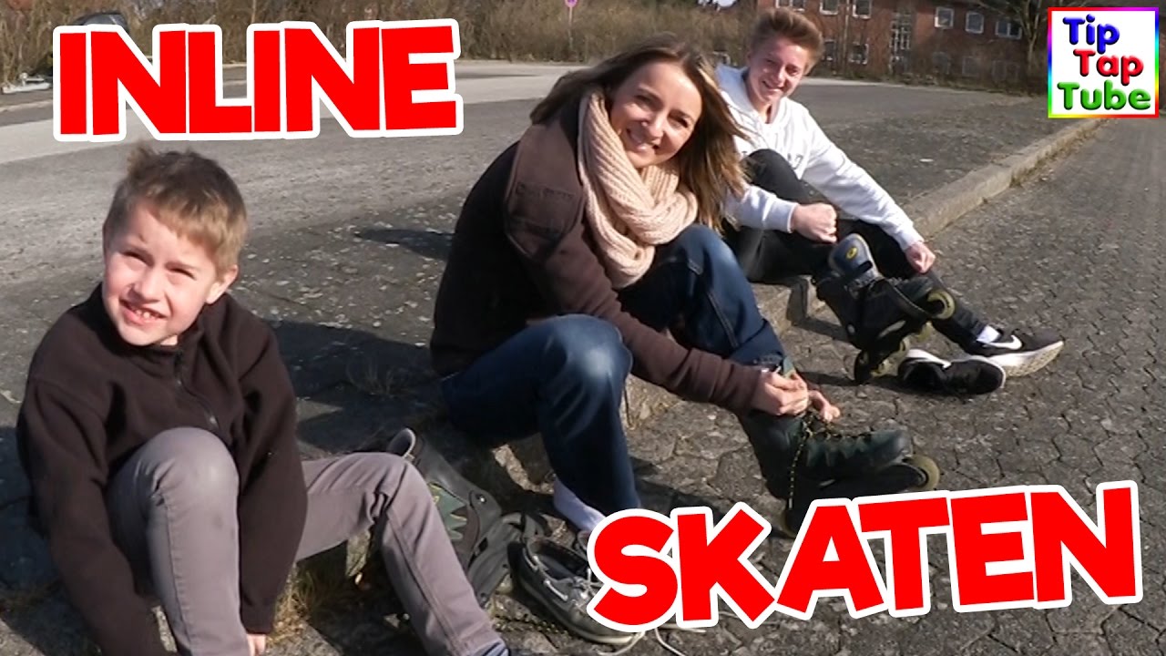Inline Skating - Mama fliegt auf den A**** Wer kann's überhaupt? VLog TipTapTube
