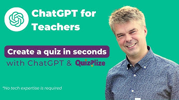 ChatGPT for Teachers - How to create a quiz in class without planning it