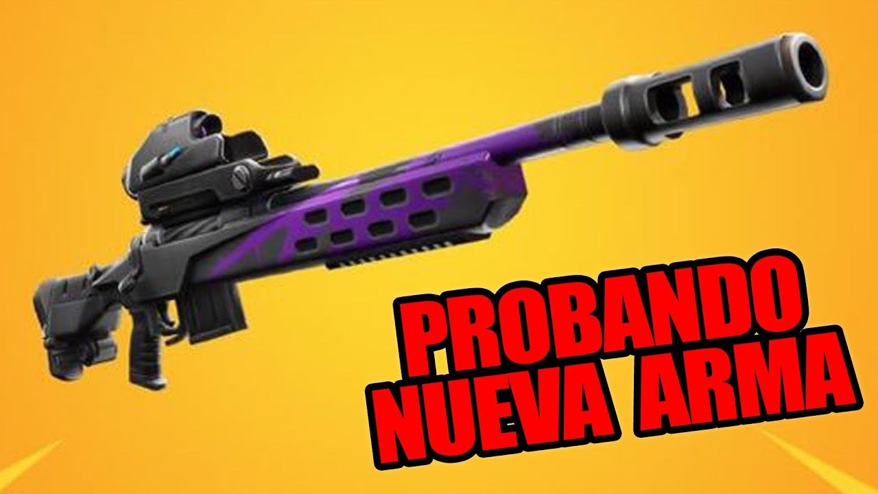 ASÍ FUNCIONA EL NUEVO *FUSIL DE TIRADOR EXPLORATORMENTAS* 😱😍 - FORTNITE