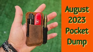 EDC Pocket Dump for August 2023