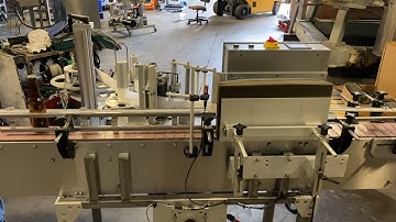 In-Line Labeling Equipment Wrap Around Pressure Sensitive Labeler