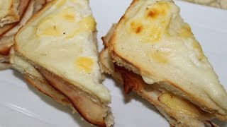 Pain de mie Sandwich ------------ ساندويتشات سريعة و لذيذة