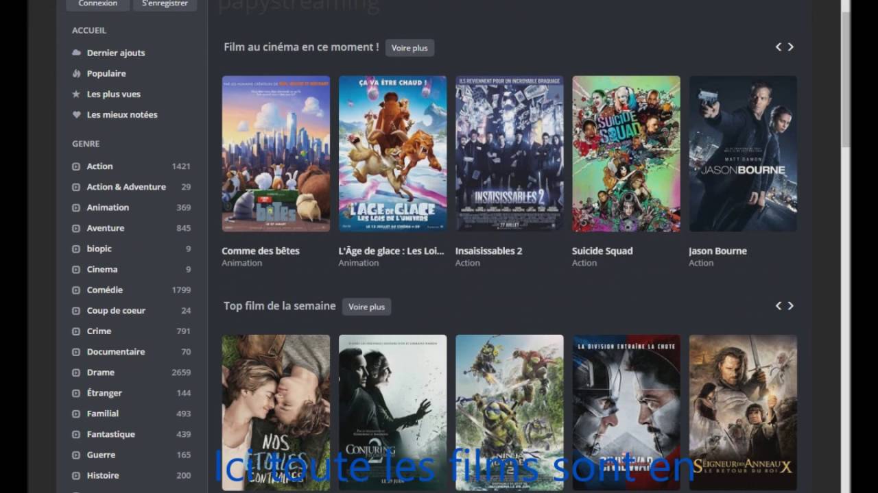 Comment Voir Des Films Gratuitement En Francais Complet Comment regarder des films complet gratuitement et en Français! - YouTube