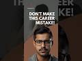 Don’t Make This Career Mistake!#podcast #careermistakes #coding #sharpenertech