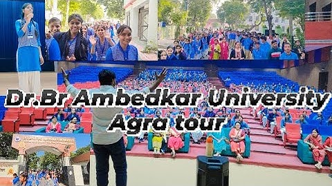 Dr. Br Ambedkar University Agra tour and exploring!! watch and subscribe 
