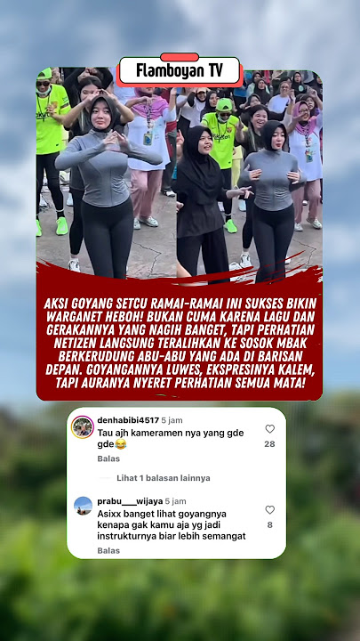 Goyang Stecu Bikin Candu! Fokus Netizen Malah ke Sosok Mbaknya #shorts #trending #viralvideo