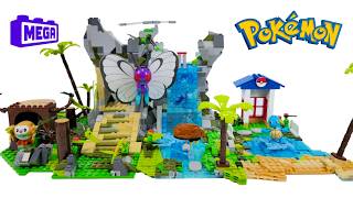Building MEGA Pokemon Jungle Voyage (Squirtle & More) LEGO Pokemon Speed Build