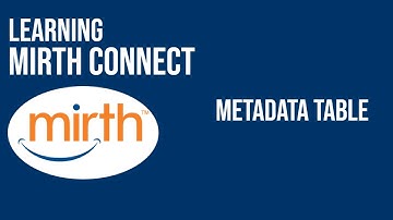 Message Browser View: MetaData Table