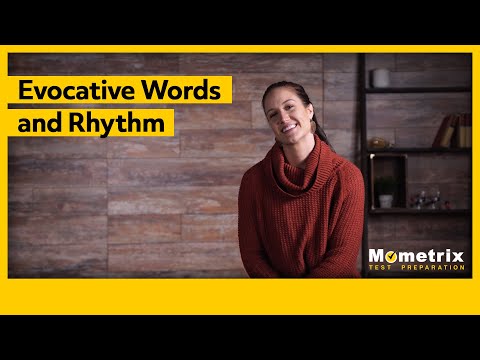 Evocative Words and Rhythm