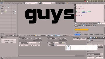 Tutorial 14: Dynamic Text in Blender Game Engine