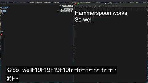 Keycasting Hammerspoon for Colemak VIM