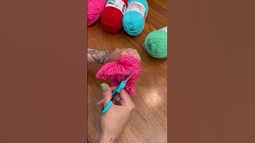 DIY giant pompom scarf! #diy