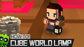 How To? - Get the best lamp in Cube World. - Yellow Star Iron Lamp Tutorial/Guide!