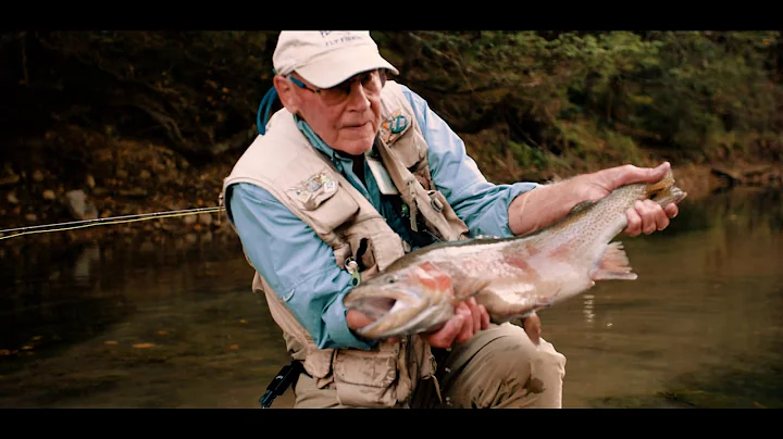 Joe Humphreys Lands a Giant Trout (at 90-years-old...