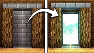 EASY 2x4 Piston Door! - Minecraft Tutorial