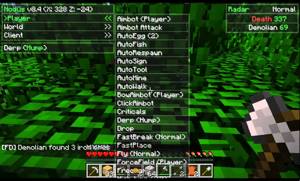 ProjectMinenGrief - Solo griefing (First official vid)