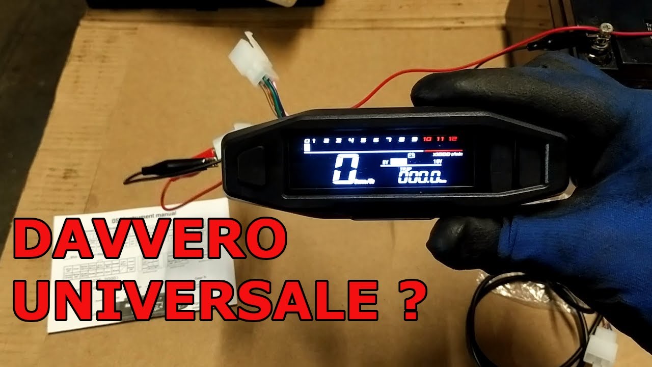 Come collegare un Tachimetro Universale - Strumentazione DColor Amazon