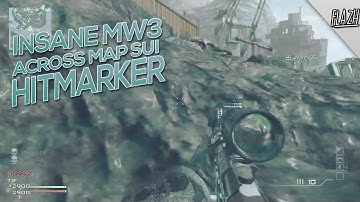 insane MW3 cross map sui hitmarker