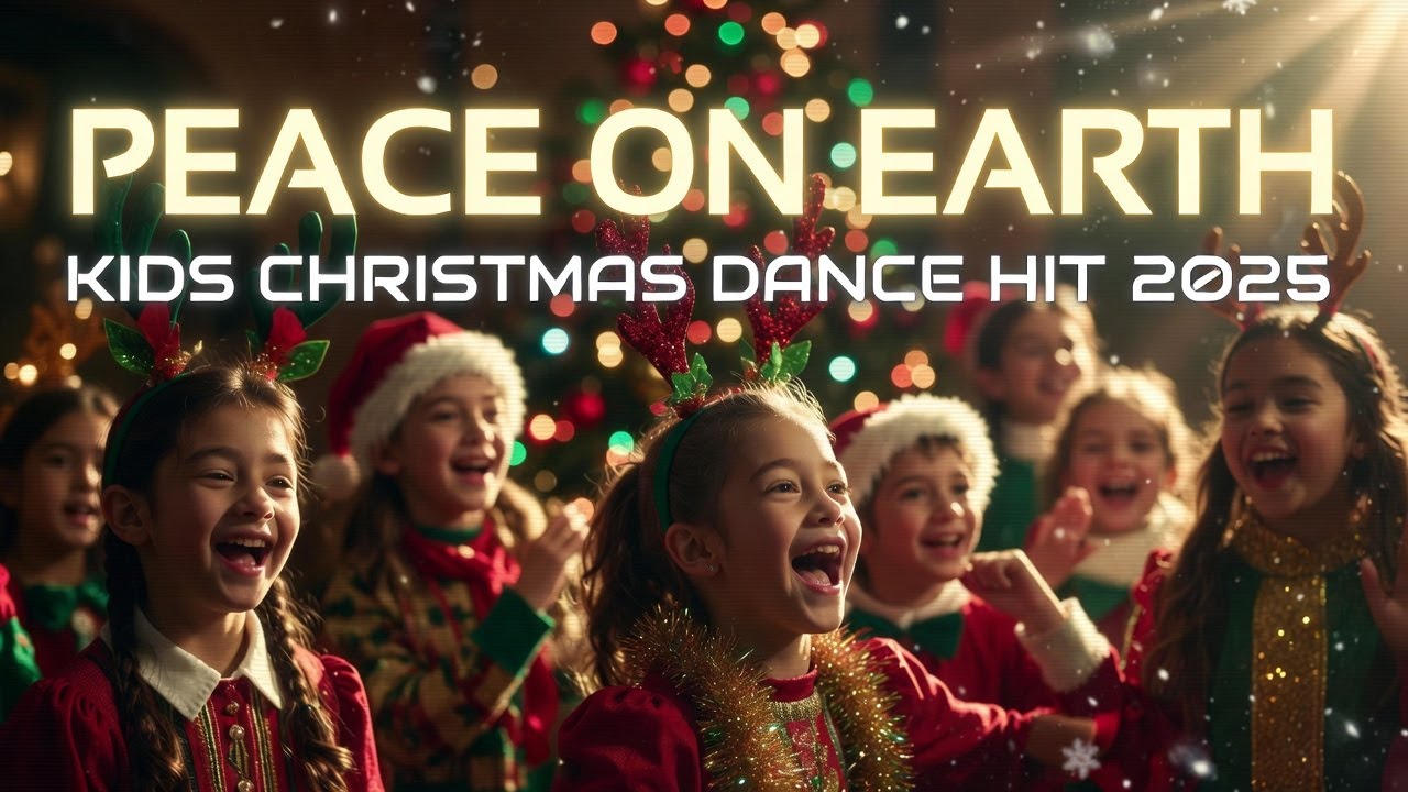 Peace on Earth: Kids Dance Pop Christmas Hit 2025 🎄