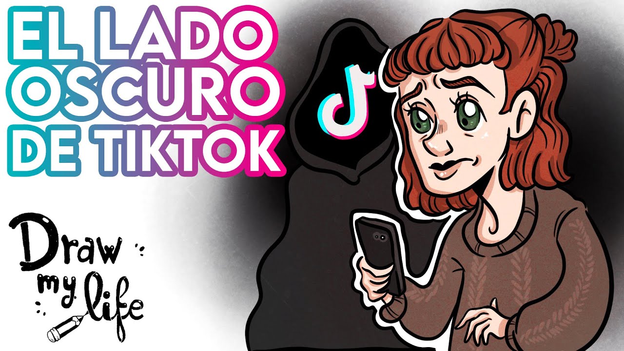 El lado OSCURO de TIKTOK 😱 | Draw My Life en Español - YouTube