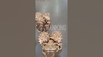 Tci tricone bit / rock bit for water well drilling #triconebit #drilling