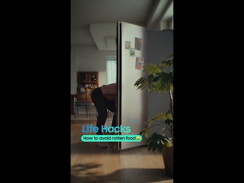 Life Hacks How To Avoid Rotten Food Bespoke AI Refrigerator Samsung 
