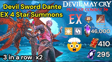 Devil Sword Dante - All Maxed Out Summons + Boss Fights 🤯