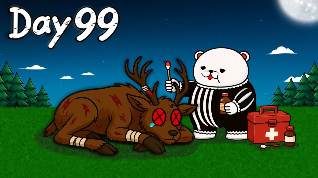 ช่วยชีวิตกวาง 99 คืนในป่า 🚑 Roblox