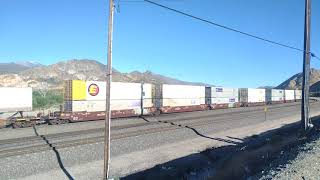 EB BNSF Z Train At Cajon Junction Ca! #bigbossrailfanner