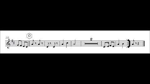 Violin II Final Fantasy Suite part 1