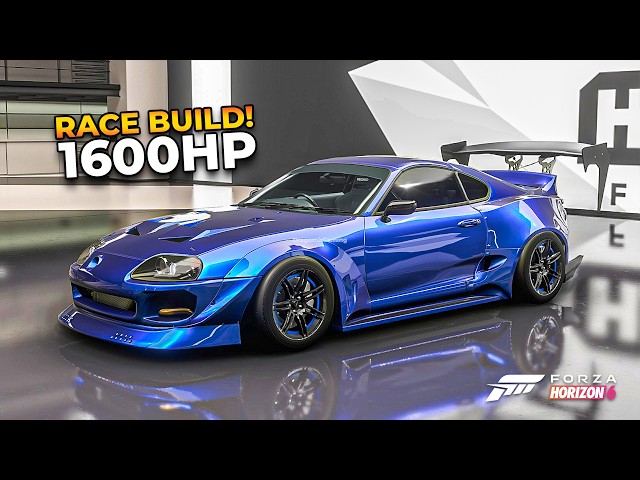 Forza Horizon 6 Car Customization - 1600+HP 2JZ Toyota Supra - YouTube