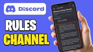 Setup Rules Channel In Discord On Mobile (Step By Step)