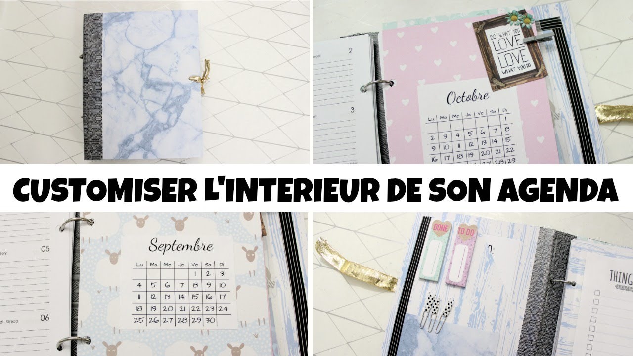 Comment Faire La Couverture De Son Agenda Maison