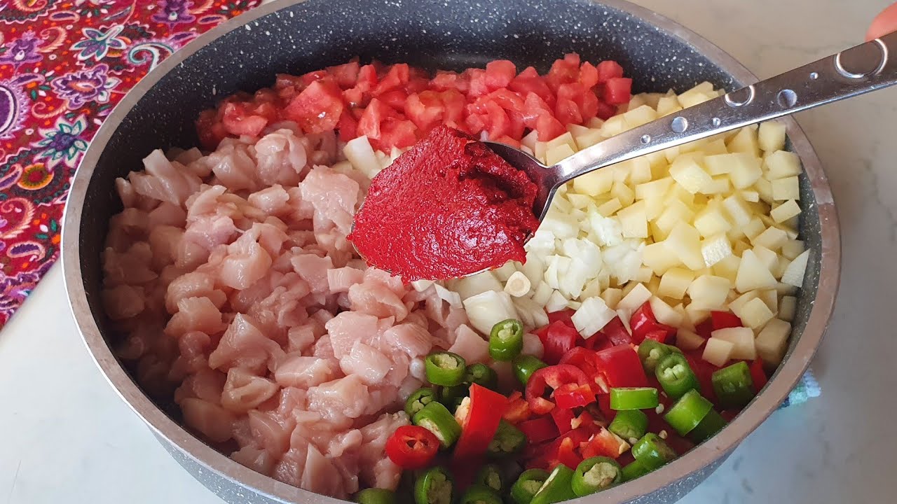 ELİ BIÇAK TUTAN HERKES YAPABİLİR👏 AMA TADINDA DOYAMAZ😋 DOĞRA KARIŞTIR VER FIRINA😍PRATİK İFTAR YEMEĞİ