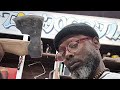 Live spoon carve from fresh poplar